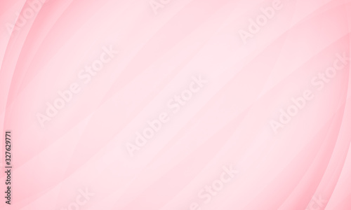 Fototapeta Abstract geometric pink curve line gradient Background. for design backdrop banner for love valentine day.