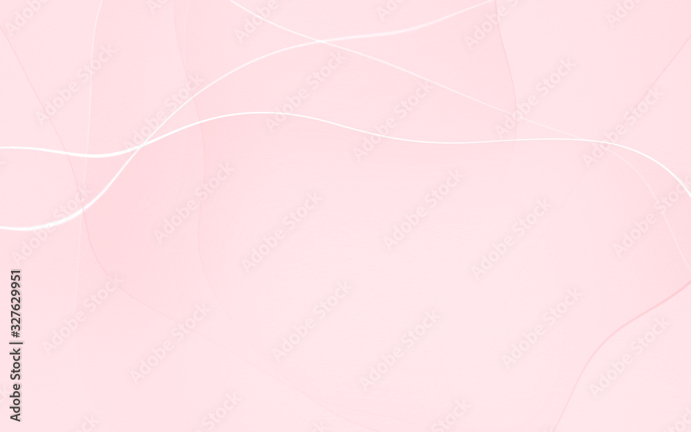 Abstract geometric pink and white curve line gradient background. for design backdrop banner for love valentine day.