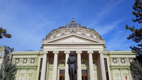 Romanian Athenaeum 4k, Bucharest , Romania photo