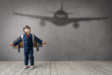 Child dreams of becoming a pilot