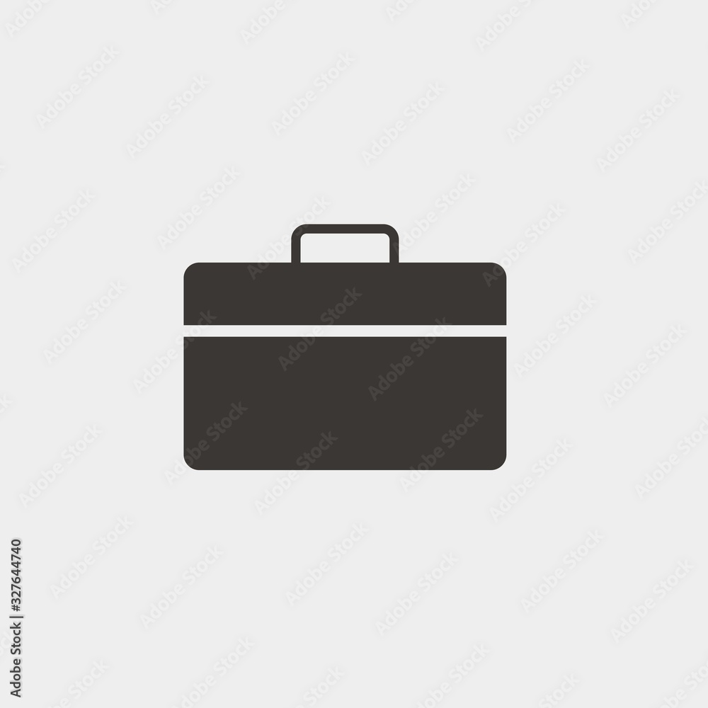 briefcase icon vector illustration and symbol for website and graphic design briefcase icon vector illustration and symbol for website and graphic design