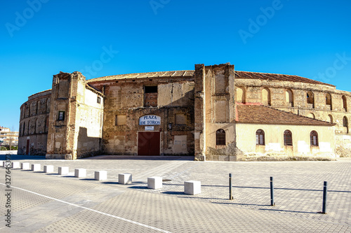 view of the bullring of Segovia