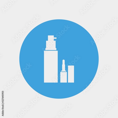 make up icon vector illustration and symbol for website and graphic design