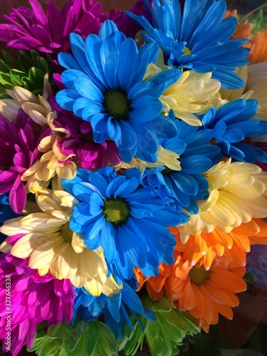 bouquet of vibrant flowers