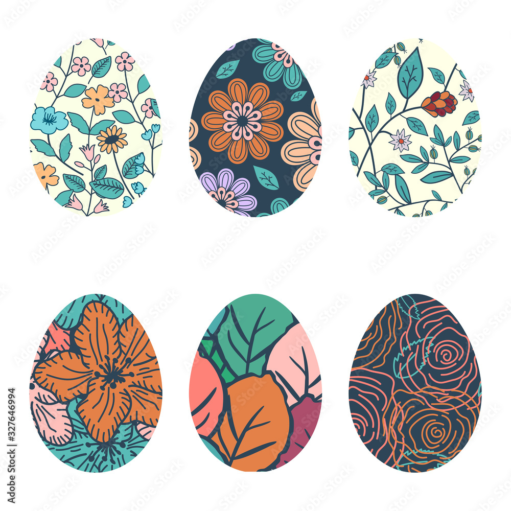 Fototapeta premium Easter egg collection