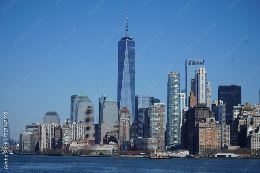 Obraz premium Panoramę Manhattanu