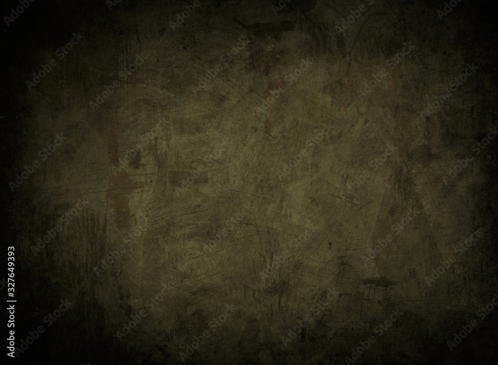 green abstract background or texture with black vignette borders green abstract background or texture with black vignette borders
