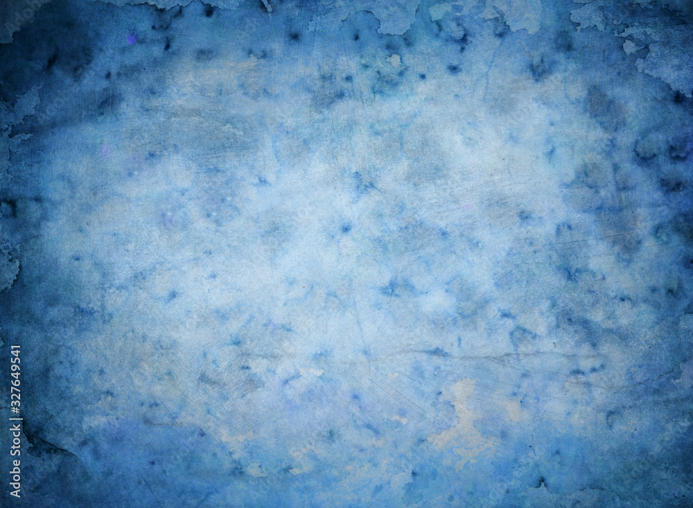 Fototapeta premium old blue paper texture or background