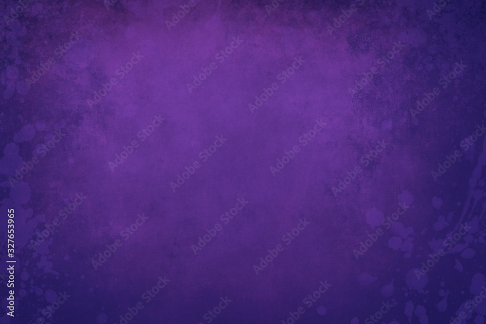 dark purple grunge  background with stains