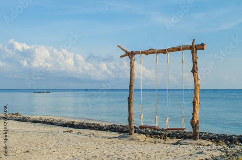 Swing on the beach