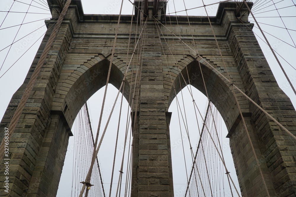 Fototapeta premium Brooklyn Bridge Skyline NYC