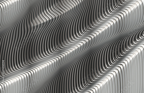  abstract futuristic metal 