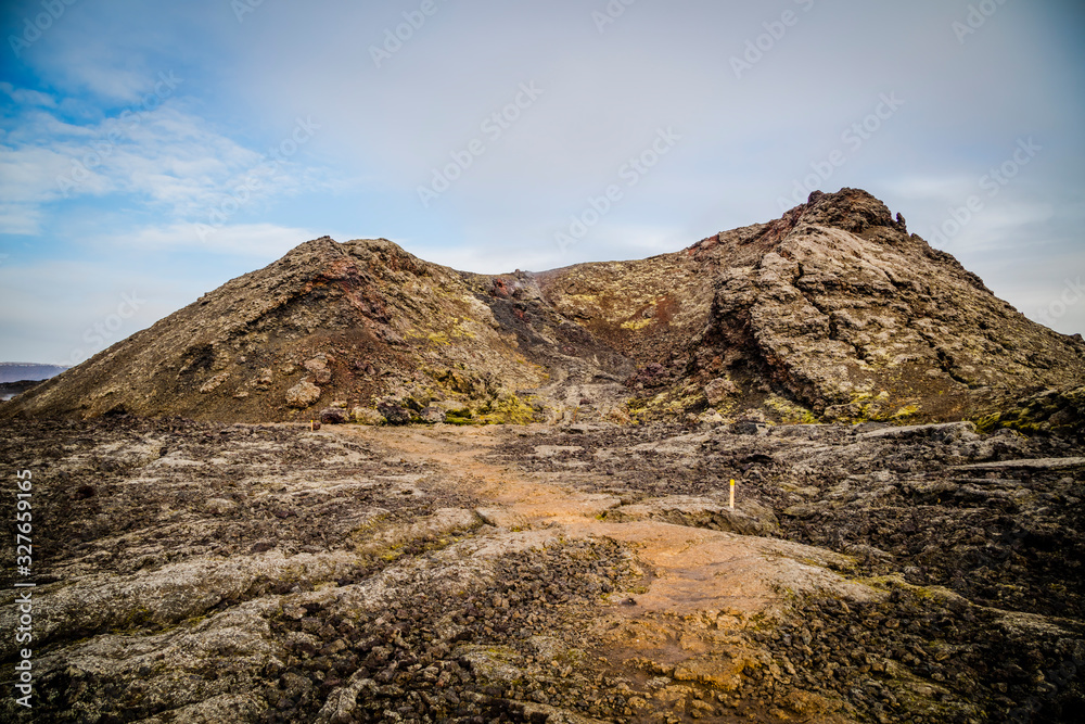 Leirhnjukur Krafla geothermal area, Iceland Leirhnjukur Krafla geothermal area, Iceland