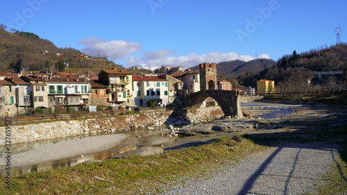 la gaietta bridge in Millesimo, Italy
