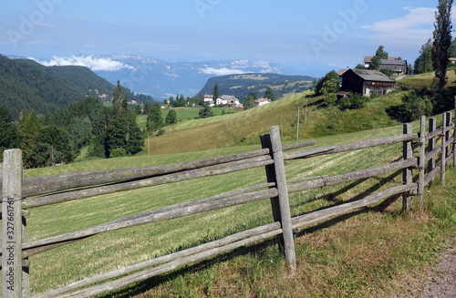 Zaun bei Deutschnofen in Südtirol