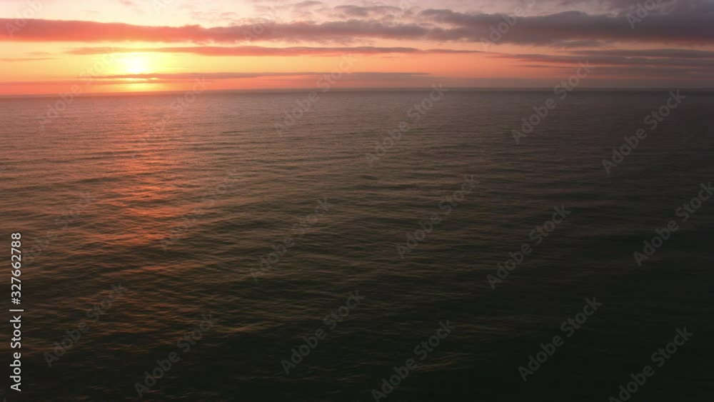 Oregon Coast circa-2019. Aerial view of Oregon coast at sunset. Shot from helicopter with cineflex gimal and RED 8K camera. Oregon Coast circa-2019. Aerial view of Oregon coast at sunset. Shot from helicopter with cineflex gimal and RED 8K camera.