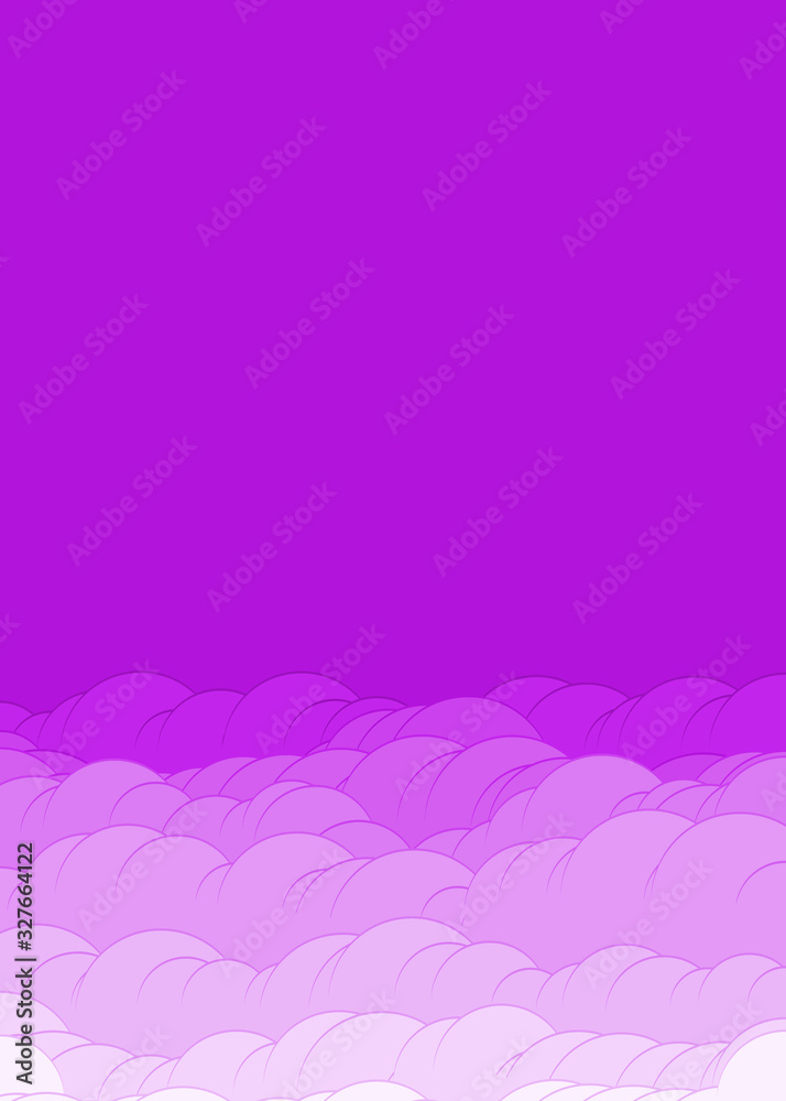 Abstract Color Clouds Sky Generative Art background illustration Abstract Color Clouds Sky Generative Art background illustration