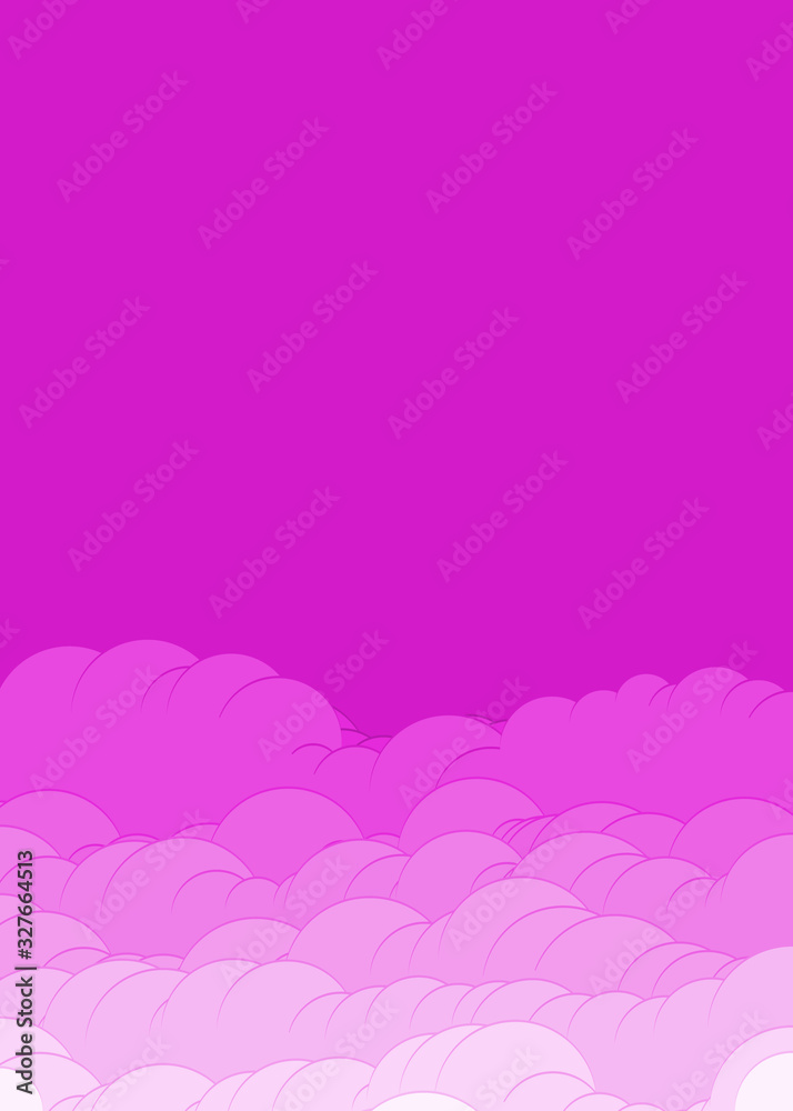 Abstract Color Clouds Sky Generative Art background illustration Abstract Color Clouds Sky Generative Art background illustration