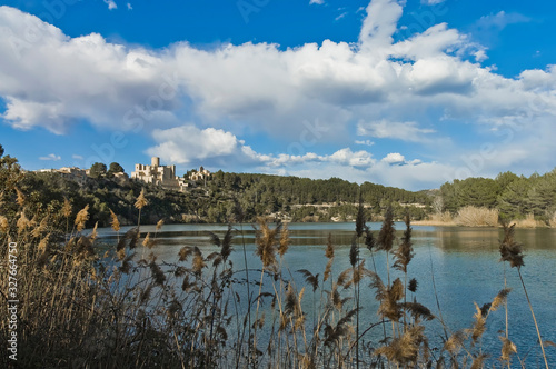977 AC Castellet Castle near Foix dam at Barcelona  Spain
