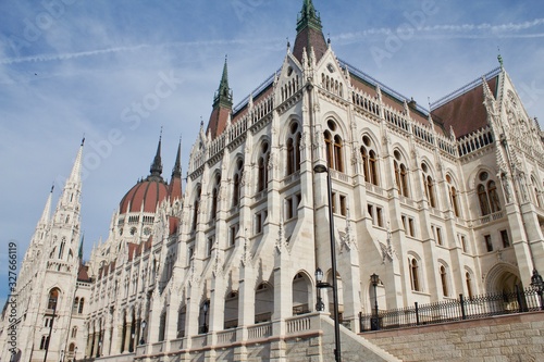 hungarian parliament of hungary in budapest