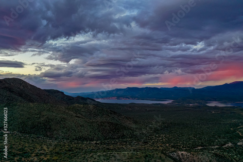 High country sunset