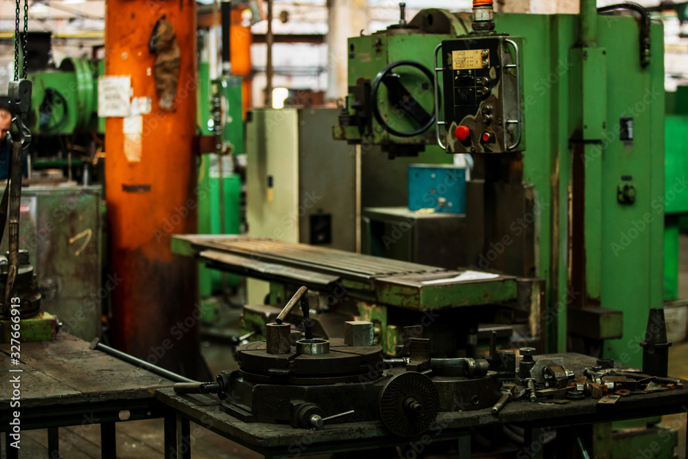 Industry factory iron works steel and machine Industry factory iron works steel and machine