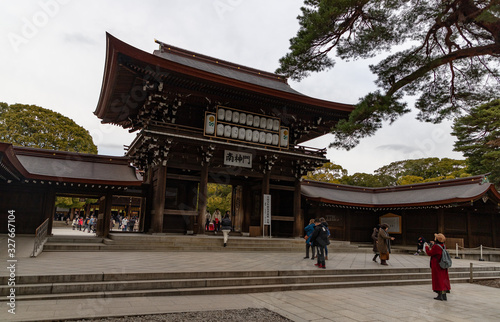 Canvas Print Meiji Jingu Shrine I