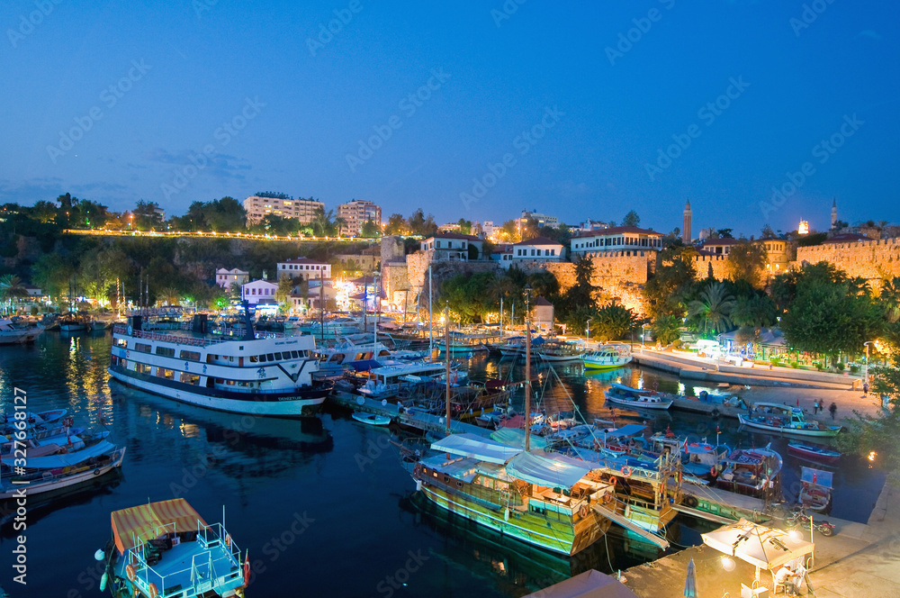 Antalya's harbour