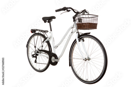 ride bike photographed on super white background to use for sale online