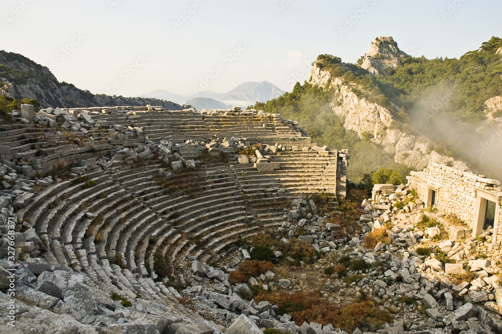 Thermessos archaeological ruins, Turkey