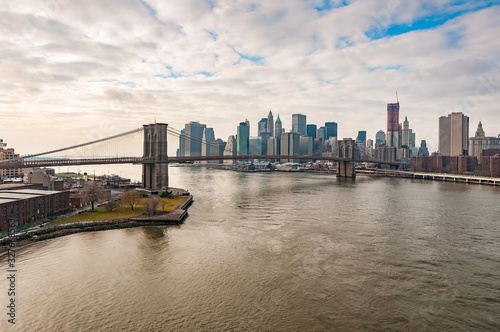Brooklyn Bridge in New York  United States.