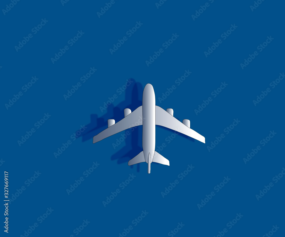 airplane, flight, jet, over the ocean, travel, vacation airplane, flight, jet, over the ocean, travel, vacation