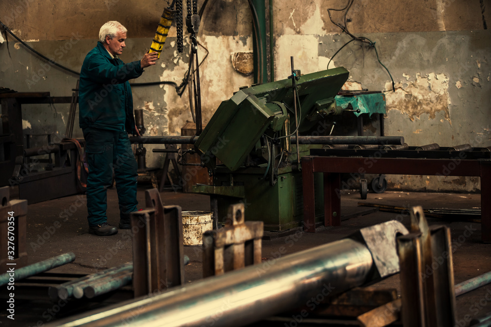 Industry factory iron works steel and machine Industry factory iron works steel and machine