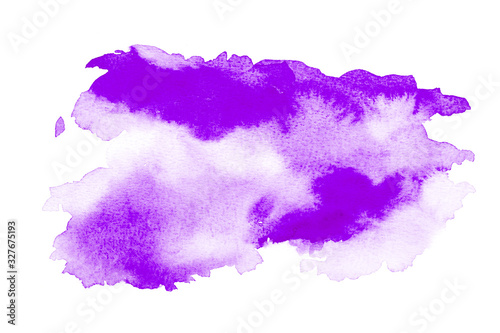 beautiful purple art watercolor background.. brush purple watercolor.