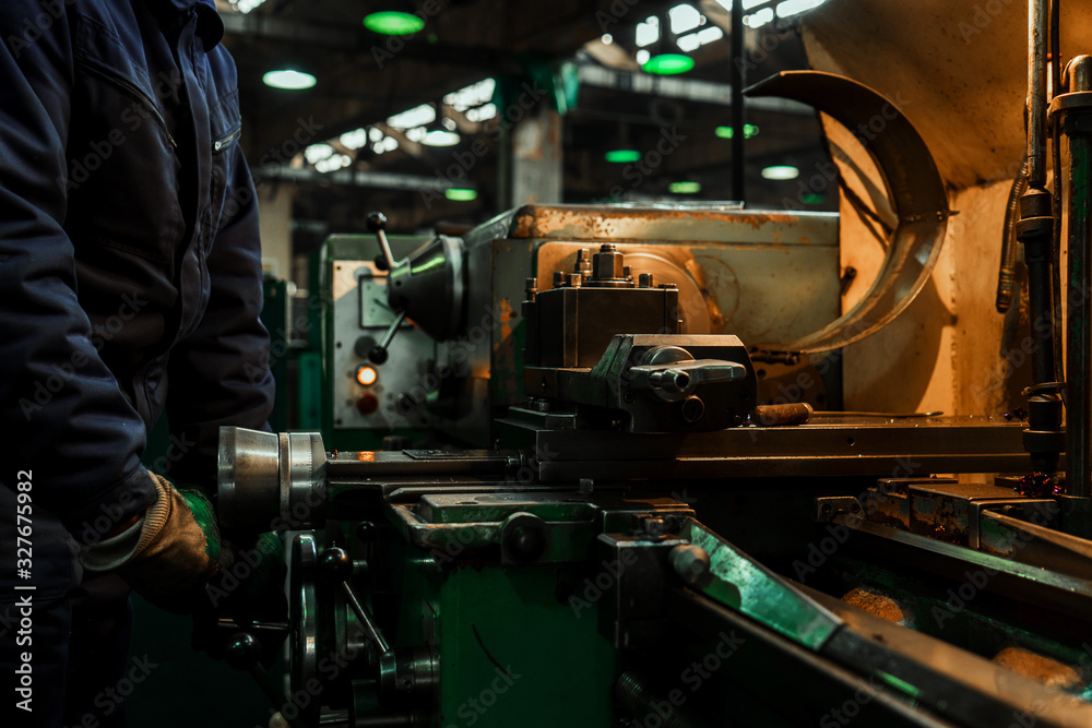 Industry factory iron works steel and machine Industry factory iron works steel and machine