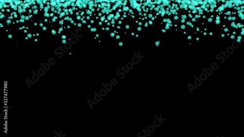Raining lights, Animated Video Backdrop