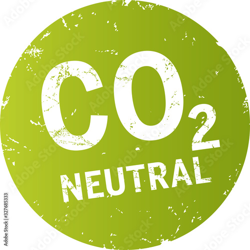 grüner Button CO2 neutral