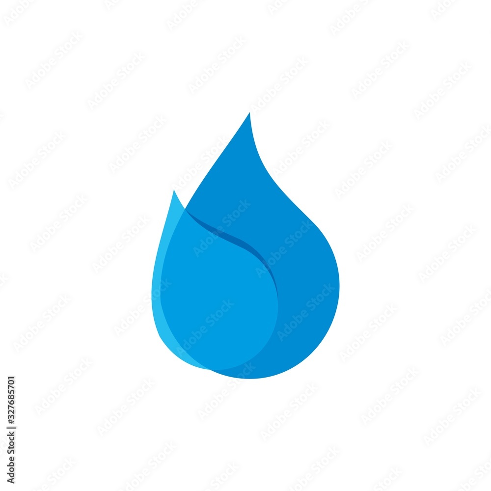 drop of water isolated on white background drop of water isolated on white background