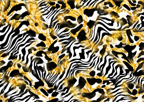 abstract leopard skin texture design