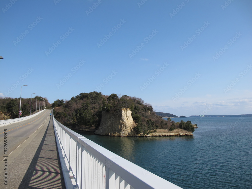 Fototapeta 能登島大橋
