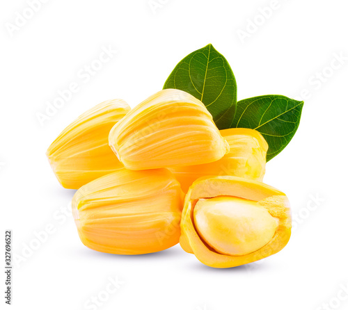 Jackfruit on a white background photo