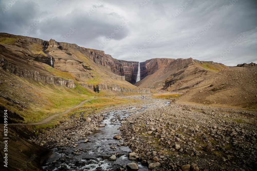 Hengifoss, waterfall in Iceland