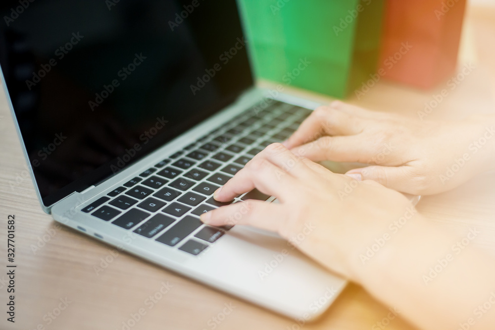 Online Shopping, Payment at the store, Credit Card and Debit Card Concept, Smartphone Order Product. Online Shopping, Payment at the store, Credit Card and Debit Card Concept, Smartphone Order Product.