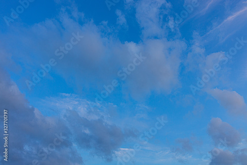 Obraz na płótnie sky CLOUDS NUBES w salonie