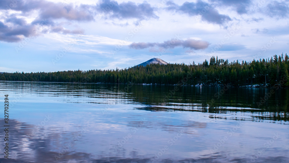 Fototapeta premium Calm mountain reflection