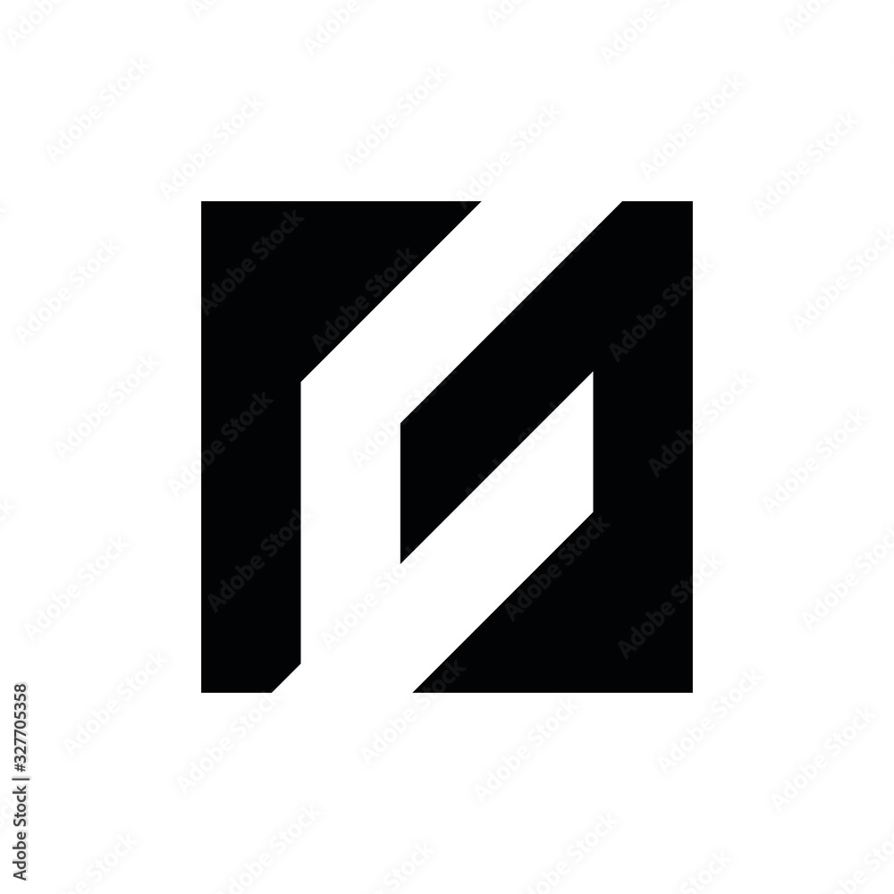 NC N C letter logo design vector. NC N C letter logo design vector.