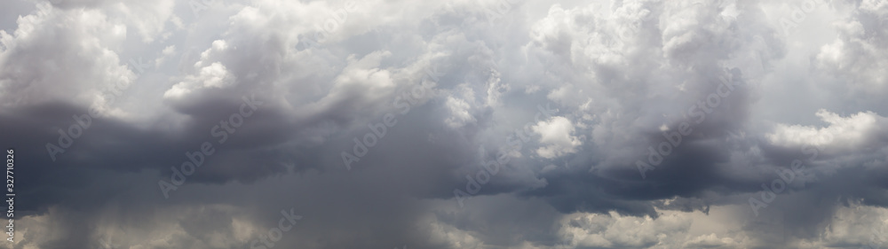 Dark Ominous Stormy Cloudy Sky Banner Dark Ominous Stormy Cloudy Sky Banner