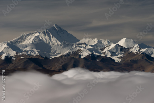 Everest above the clouds