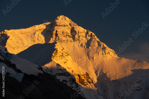 Everest at Sunset