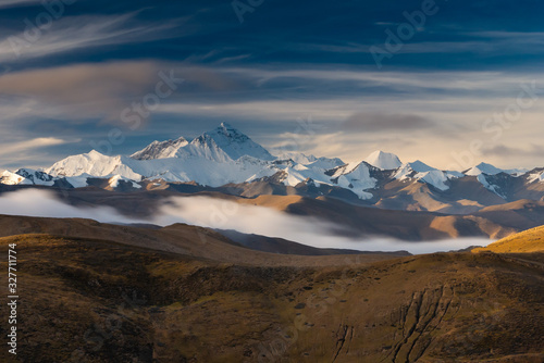 Sunrise over Everest